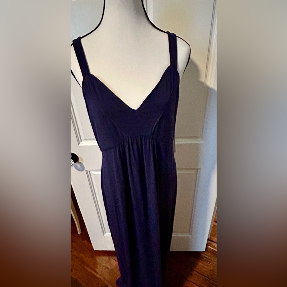 NWT Tart Collections Navy Sleeveless V-Neck Sundress